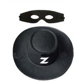 Diyar-ı Fırsat Zorro Şapka Maske Set Yetişkin