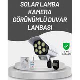 Diyarı Fırsat 77 Led'li Güneş Enerjili Güvenlik Lambası Ve Kukla Kamera – Hareket Sensörlü, 2400mah Pilli