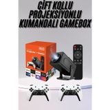 Diyarı Fırsat Çift Kollu Game Box Projeksiyon Cihazı Kumandalı Android Tv Dahili Hoparlör HCS350PROPROJEKSİYON1