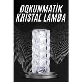 Diyarı Fırsat Kristal Lamba Masa Lambası Şarjlı Masa Lambası Dokunmatik Sensör Usb Şarjlı CZZZKRİSTALLAMBAAA1