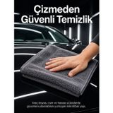 Diyarı Fırsat Mikrofiber Araç Temizlik Bezi 50x70 cm Oto Yıkama Sonrası Kurulama ve Parlatma Bezi