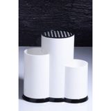Diyarı Tezgah Üstü Bıçaklık Kepçelik ve Kaşıklık Düzenleyici Organizer Beyaz 30 x 34