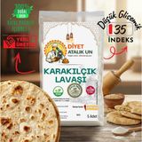 Diyet Glutensiz Atalık Karakılçık Buğdayı Lavaşı 5 Adet(Gluten Içerir)