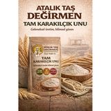 Diyet Glutensiz Atalık Taş Değirmen Tam Karakılçık Unu 1 Kg (Gluten İçerir)