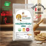 Diyet Glutensiz Glutensiz Keçiboynuzu Unu 250 G - 250 gr