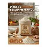 Diyet Glutensiz Sivas Zerun (Zeron) Buğday Unu 1 kg (Gluten İçerir) – Ekmek, Kek, Krep ve Hamur İşleri İçin