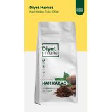DİYET MARKET 100 gr Glutensiz Ham Kakao Tozu / Raw Cacao Powder - Katkısız & Doğal