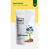 DİYET MARKET 500 Gr Keten Tohumu Tozu / Flaxseed Powder / Glutensiz / Yeni Öğütülmüş - Katkısız & Doğal