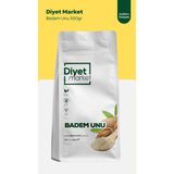 DİYET MARKET 500Gr Badem Unu Yeni Öğütülmüş / Katkısız Doğal