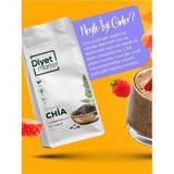 Diyet Market Chia Tohumu 500 Gr Superfoods Glutensiz Keto Dostu Tam Protein Yüksek Lif Vegan