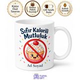 Diyette Olup Tatlı Krizine Girenlere Sıfır Kalorili Mutluluk Kupa Bardak Hediye
