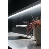 Diyez Elektronik ve Aydınlatma Sistemleri Çıt Çıt Anahtarlı Mutfak Tezgah Altı Led Lineer Aydınlatma - 100cm - 6500k Beyaz Işık