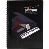 Diyez Müzik Spiralli Müzik Defteri