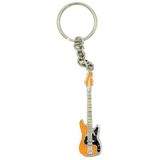 Diyez Müzik Turuncu Bas Gitar Tasarımlı Anahtarlık