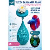 DIYMaX Akvaryum Dekoru Yüzen Dinlenme Alani Saklanma Mağarası