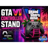 Dıymax Gta Vı Tasarımlı Ps5 ve Xbox Oyun Kolu Standı Aksesuarı - Çok Renkli