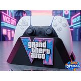 Dıymax Ps5 Controller Standı Gta Vı Tasarımlı Oyun Kolu Tutucu - Çok Renkli