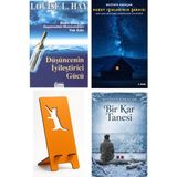 Diyojen Yayıncılık Düşüncenin Iyileştirici Gücü - Louise L. Hay + Kuzey Işıklarının Şarkısı + Telefon Tutucu + Bir Kar Tanesi