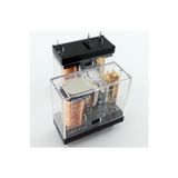 Diyotlab 12Volt 10Amper Şeffaf Tek Kontak Röle 5 Pin