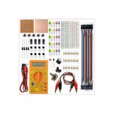 Diyotlab BREADBOARD TEMEL ELEKTRONİK DEVRE EĞİTİM SETİ + DT830D MULTİMETRE