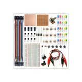 Diyotlab Breadboard Temel Elektronik Eğitim Seti, 83 Parça, LED, Transistör, Direnç, Sensör, Jumper Kablo ile Devre Kurma Kiti