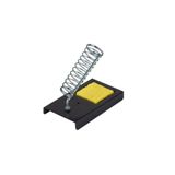Diyotlab Kalem Havya Standı Sehpası Metal Yaylı Lehim Makinesi Tutucu Sünger Dahil