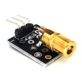 Diyotlab Lazer Sensör Modülü KY-008 Arduino - 650nm 5V 5mW