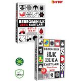Diytoy Bebeğimin İlk Zeka Kartları 0-12 Ay Renkli Eğitici İçerik ile Erken Eğitim Kartları