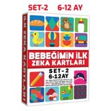 Diytoy Bebeğimin Ilk Zeka Kartları Set-2 / 6-12 Ay