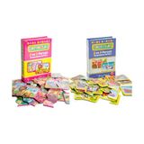 DIYTOY Diy Toy, Hayvan ve Taşıt Tamamlama, Zeka Kartları, 2 ve 3 Parçalı