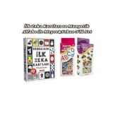 DiyToy Dıytoy İlk Zeka Kartları İle Manyetik Alfabe Ve Meyve&Sebze 3'Lü Set