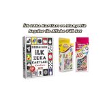 DiyToy Dıytoy İlk Zeka Kartları İle Manyetik Alfabe Ve Sayılar 3'Lü Set