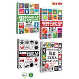 Diytoy Erken Eğitim Zeka Kartları Ve Bebeğimiz Ilk Zeka Kartları 0-24 Ay Eğitici Kartlar