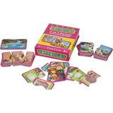 Dıytoy Hayvanlar 2 ve 3 Parçalı Tamamlama Kartları Flash Cards Hafıza Kartları Gelişim Kartları - Renkli