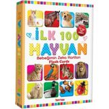 DIYTOY İlk 100 Hayvan Bebeğimin Zeka Kartları Montessori Uyumlu Eğitici Oyun Seti