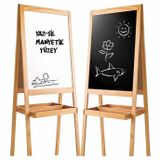 Diytoy Manyetik Çift Taraflı Ahşap Yazı Tahtası