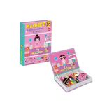 Diytoy Manyetik Kıyafet Giydirme Kostüm Oyun Seti + Ayaklı Buzdolabı Magnetli Resim Çerçevesi