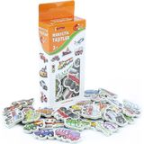Diytoy Manyetik Taşıtlar Buzdolabı Magnet Eğitici Oyuncak Seti - Turuncu