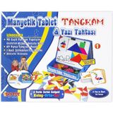 DIYTOY Manyetik Yazı Tahtası Manyetik Oyuncak Tangram Seti
