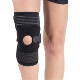 Diz Destek Sargısı, Patella Destekli, Menisküs Koruyucu, Siyah, Tek Ebat - Standart - Çok Renkli