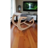 Diz Koltuğu, Pc Koltuğu, Sallanan Koltuk, Çalışma Sandalyesi, Ofis Koltuğu, Kneeling Chair Açık Gri