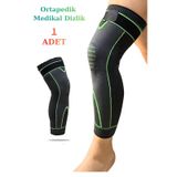 Diz Koruyucu Spor Egzersizi Baldır Koruyucu Set Destek Pedi 1 Adet Yeşil