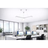 Dizano Modern Tiran LED Tavan Aydınlatma 40X3CM 4000K, Avize ve Sıva Üstü, Ofis, Salon Aydınlatması - Beyaz