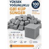 Dizanor 100 Adet Gri Küp Sünger Top Havuzu Oyun Alanı Duyusal Oyun Aktivite Köşesi Dolgu Süngeri