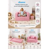 Dizanor CozyGo Katlanabilir Çocuk Koltuğu ve Yatağı 3’ü 1 Arada Antislip Tabanlı Taşınabilir Oyun Alanı