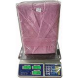 Dizayn Ev Tekstil Kapşonlu Bornoz - L - XL - Pembe