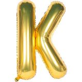 Dizayn Parti Evi 100 cm Folyo Harf Balon (Gold & Gümüş) – Dev Boy Alfabe Balon | Doğum Günü, Nişan, Baby Shower, Organizasyon Süsü - K