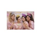 Dizayn Parti Evi Dzyn Team Bride Taç Seti Bekarlığa Veda Partisi Nedime Tacı 4'lü Set Bride To Be Parti Aksesuarı