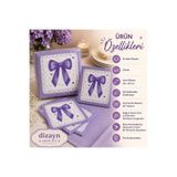 Dizayn Parti Evi Fiyonk Desenli 2 Katlı Peçete 33x33 cm 16 Adet – Kırmızı, Mor, Siyah ve Pembe Renk Seçenekli