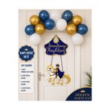 Dizayn Parti Evi Sünnet Kapı Süsü Seti – Gold & Gümüş Seçenekli – 15 Balonlu Kapı Karşılama Dekoru